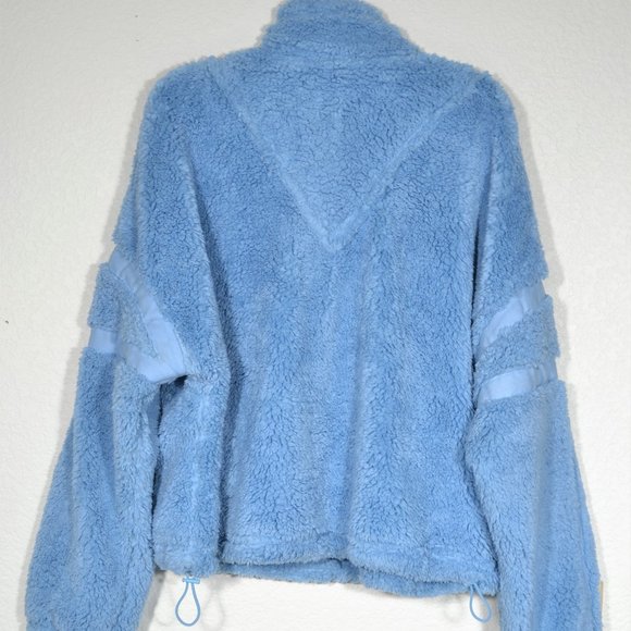 FREE PEOPLE NANTUCKET FLEECE in Light Blue. Cool Breeze NEW - Picture 3 of 10